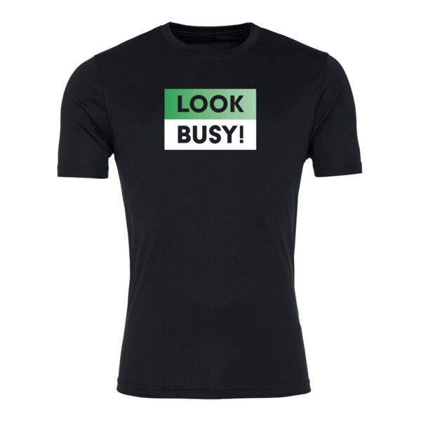 Look Busy - Cool Smooth Wicking T-Shirt Thumbnail