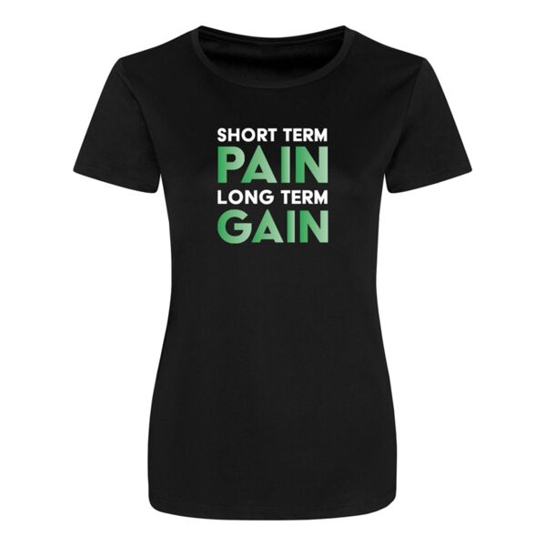 Short Term Pain, Long Term Gain - Cool Smooth T-Shirt Thumbnail