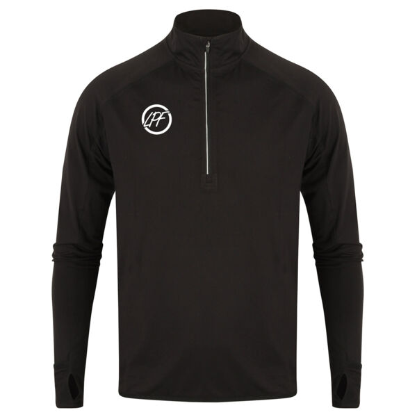 Lewis Paris Fitness - Long-sleeved ¼ zip top Thumbnail